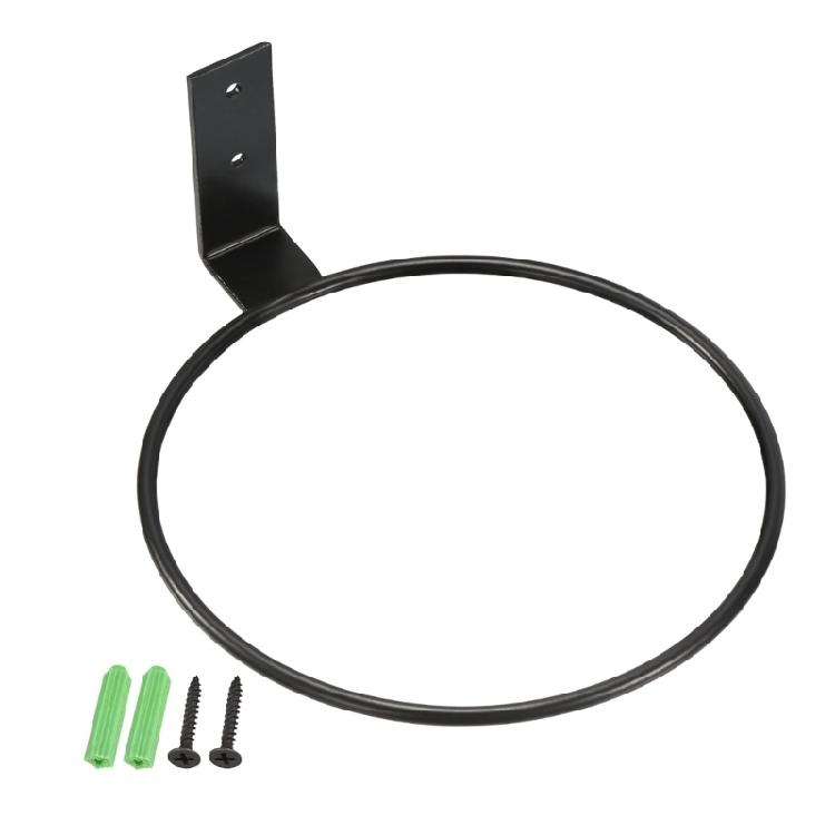 Indoor Outdoor Iron Plant Holder Wall Mount Flower Pots Rings for Balcony and Garden Decorative Hanging Planter Bracket