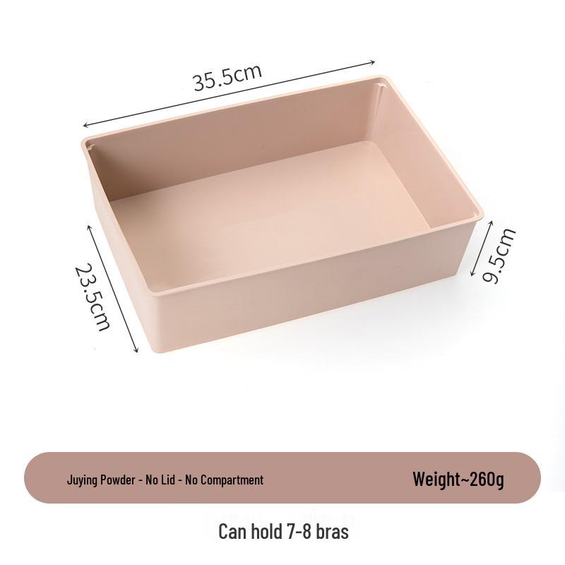 Large Capacity Drawer Organizer Box for Underwear, Socks, Bras, and Pants