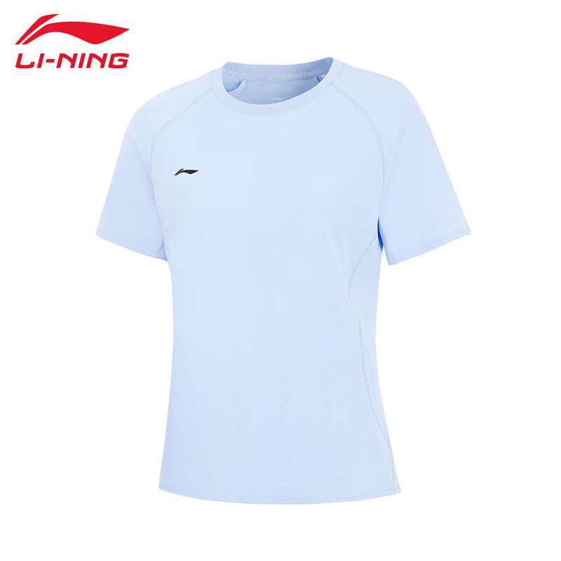 LI-NING 2026 Women s Running Comfort Short Sleeve T-Shirt S