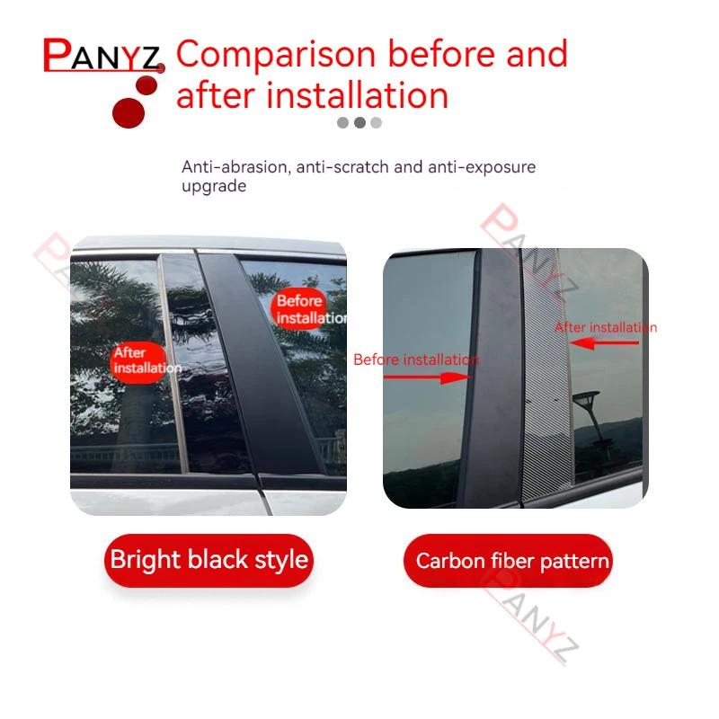 New Arrival 8PCS Polished Pillar Posts Fit For Jeep Renegade 2015-2020 Window Trim Cover BC Column Sticker Chromium Styling AMS1