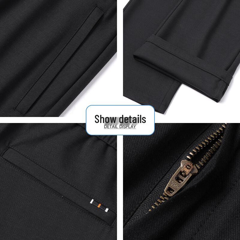 Shanshan Men's Linen Silk Blend Sun Protection Loose Straight Casual Pants