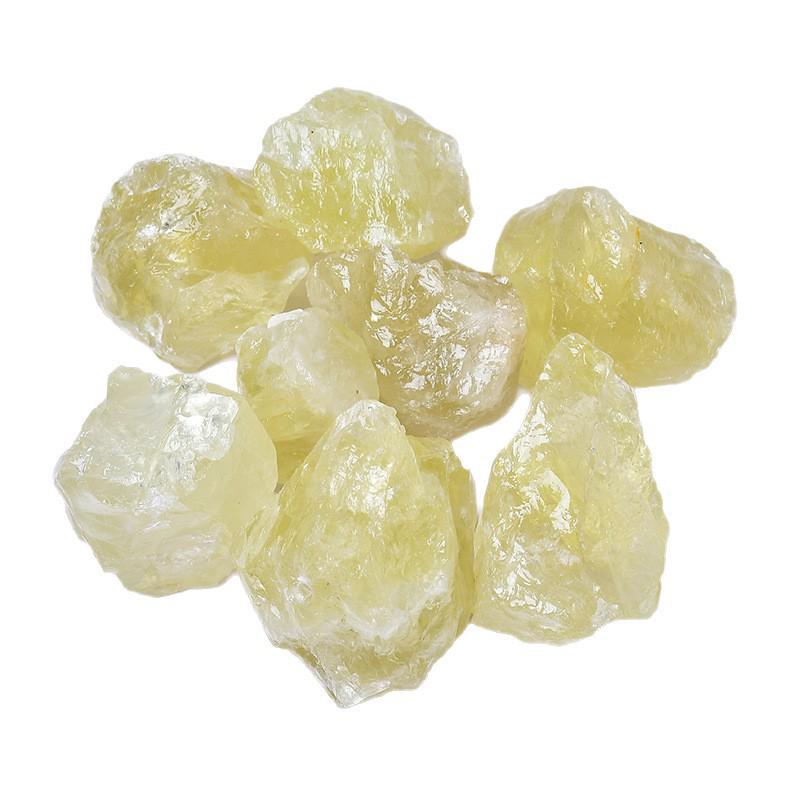 Natural Raw Stone Incense & Landscaping Crystals: White, Yellow, Purple Crystal Diffuser Stones
