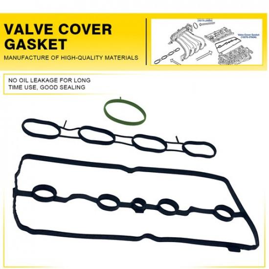 3X Valve Cover Gaskets Seals For 2013 Nissan NV200 S SV 20L L4 Gas 2017Juke EOA