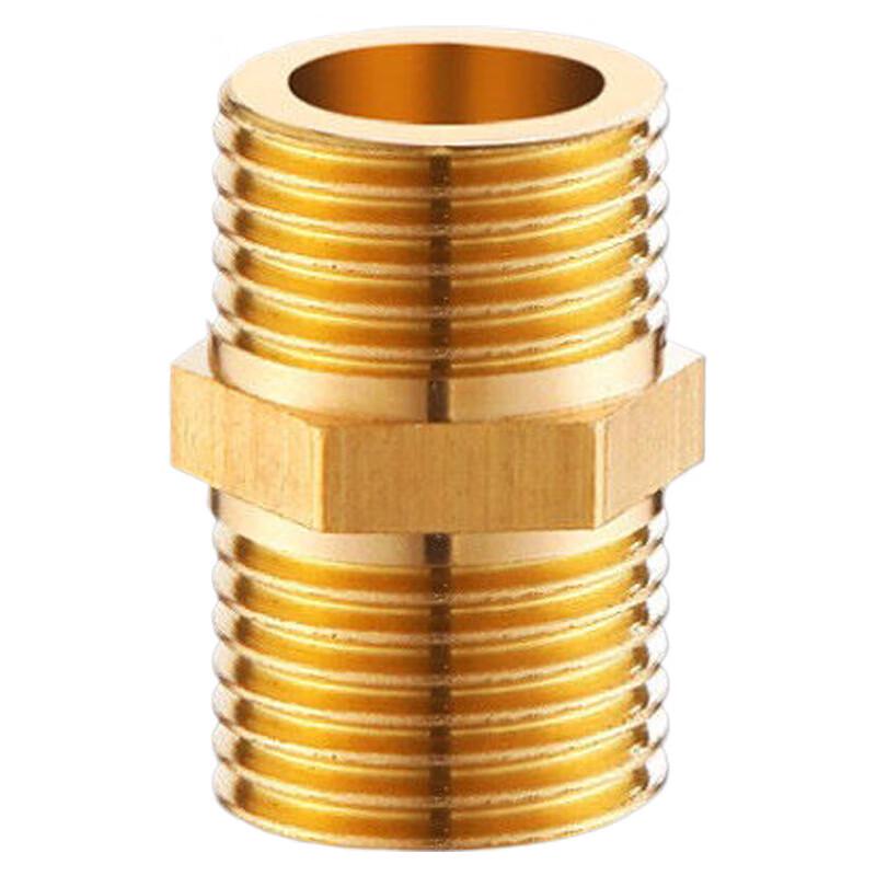Copper Double External Thread Pipe Connector