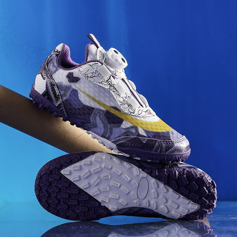 Summer breathable mesh boys and girls football shoes children's primary and secondary school students competition training shoes sports shoes men