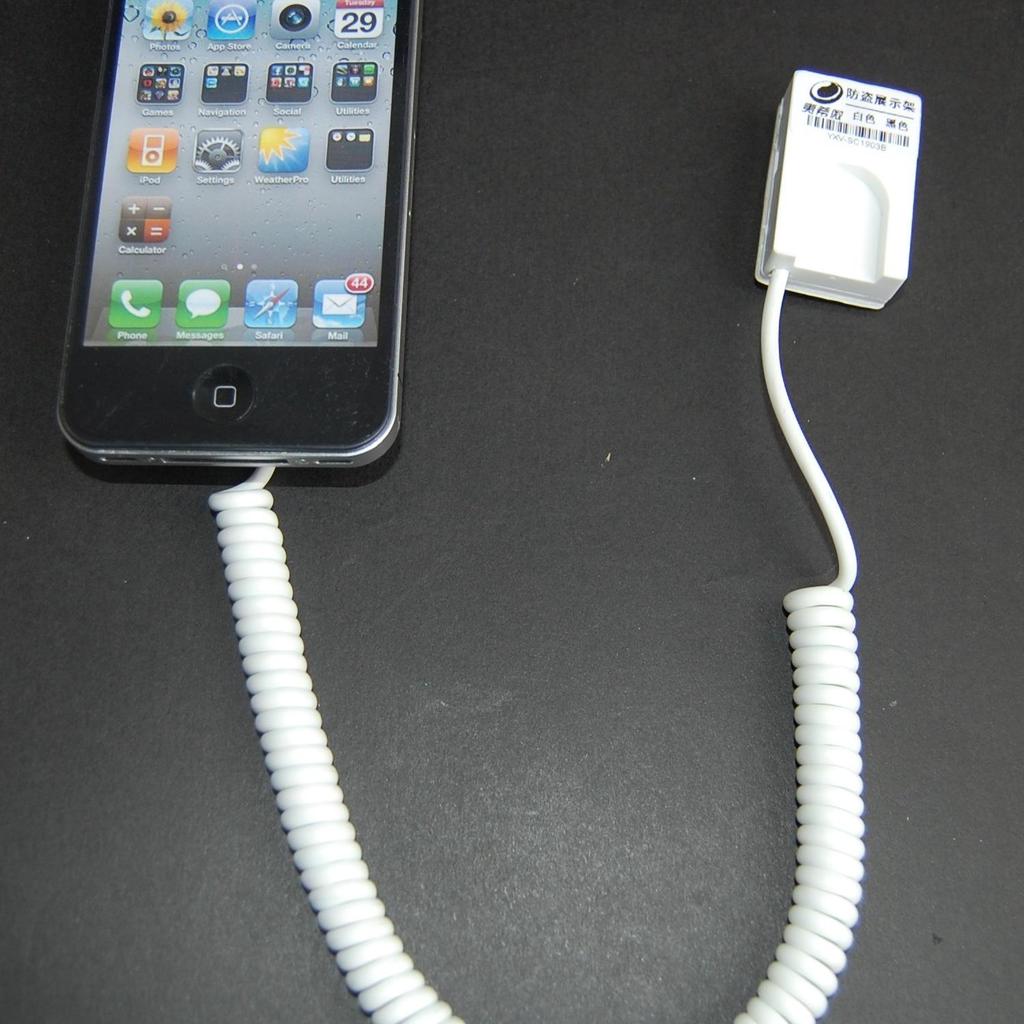 Magnetic Retractable Anti-Theft Chain for Phones, Remote Controls, and More