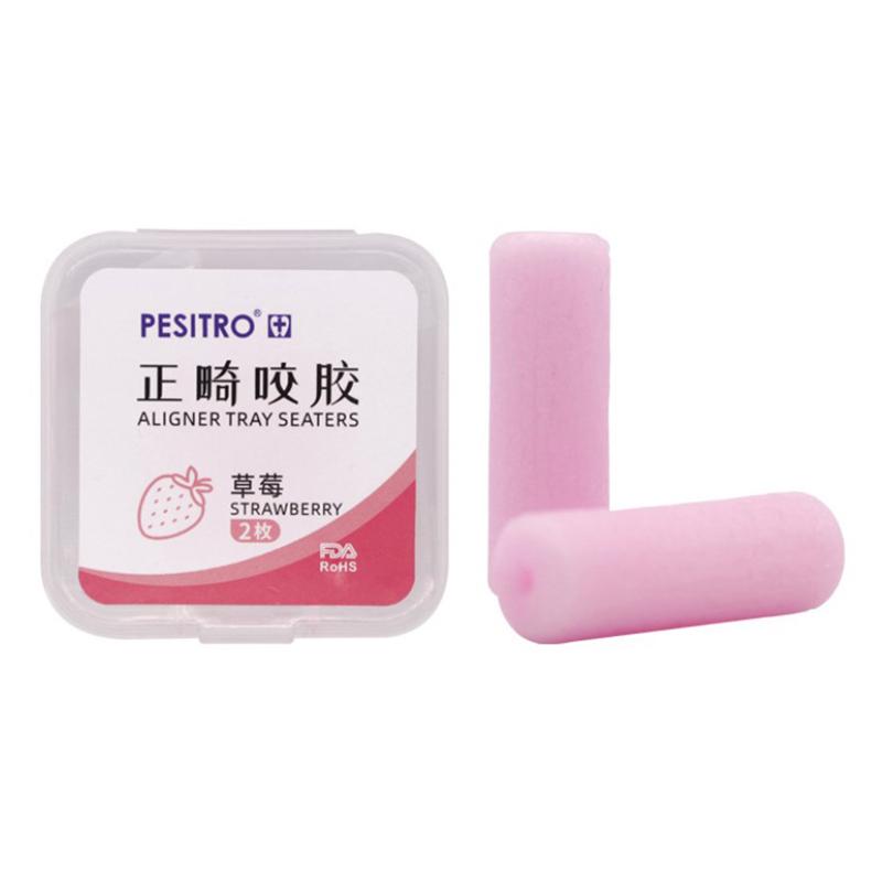 2Pcs Tooth Chew Aligners For Tooth Aligner Chewies Aligners Tray Seaters