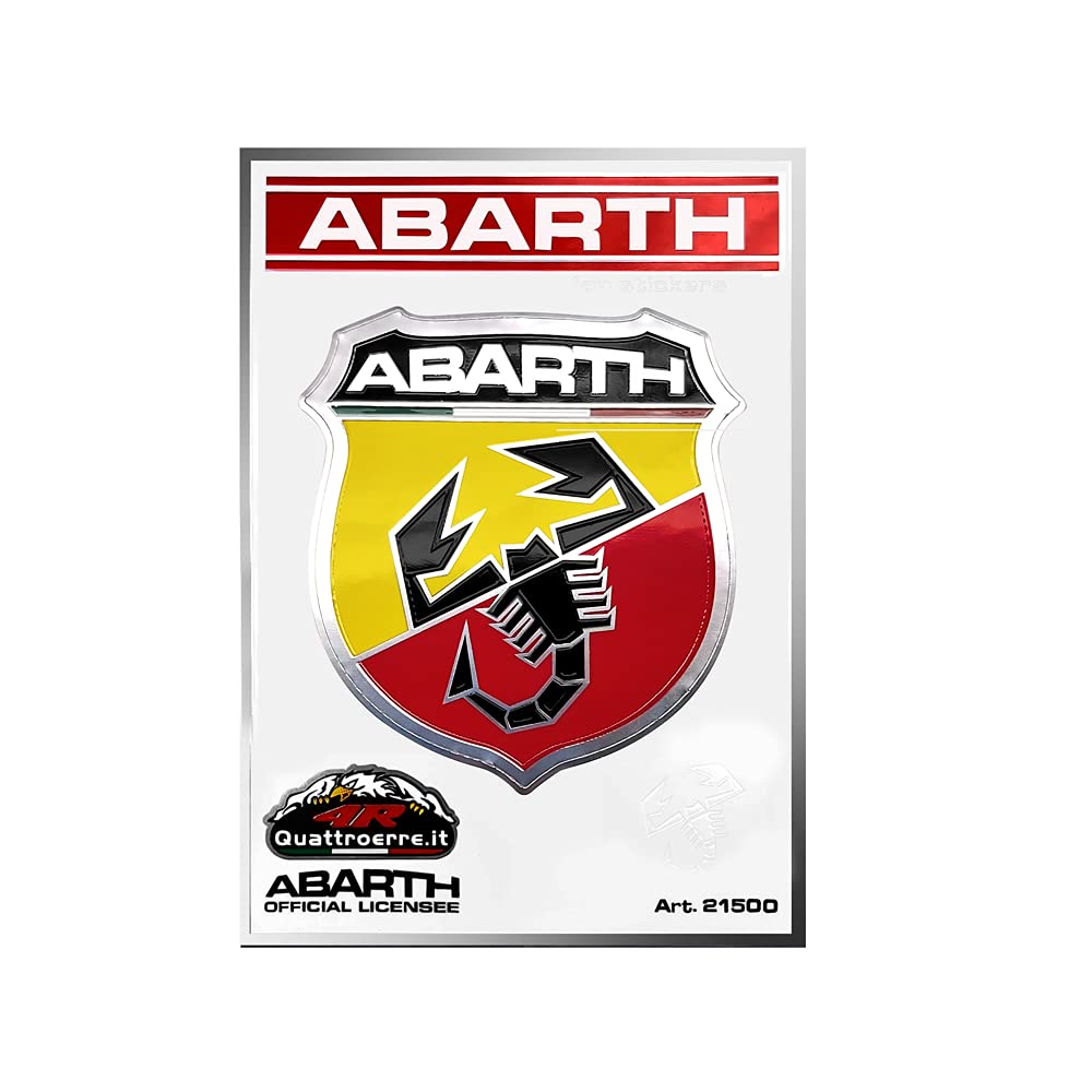 

Большая наклейка с гербом Abarth 21500