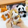 Yellow Cat Duck Elephant Crocodile Plush Toy Stuffed Animal Doll Decoration