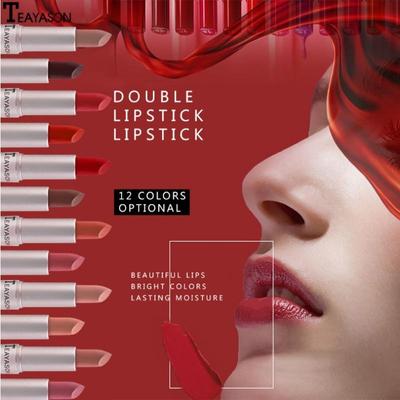 12 Colour Lip Sticks Lipstick Waterproof Long Lasting Matte Velvet Lip Gloss Makeup