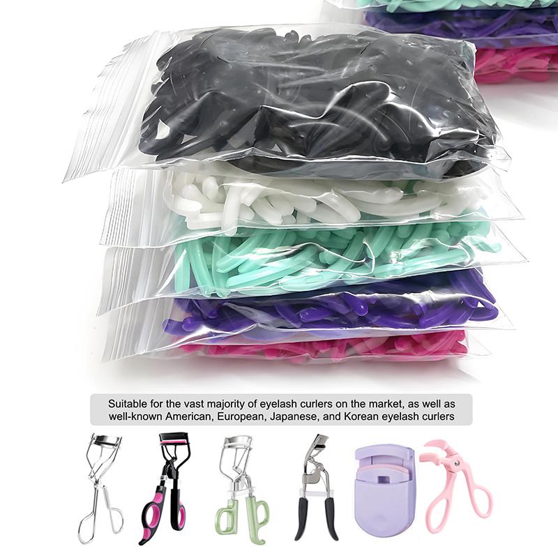 Eyelashes Curler Replacement Pad Strong Elasticity Not Easy To Break Replace The Rubber Strip Makeup Curling Styling Tools