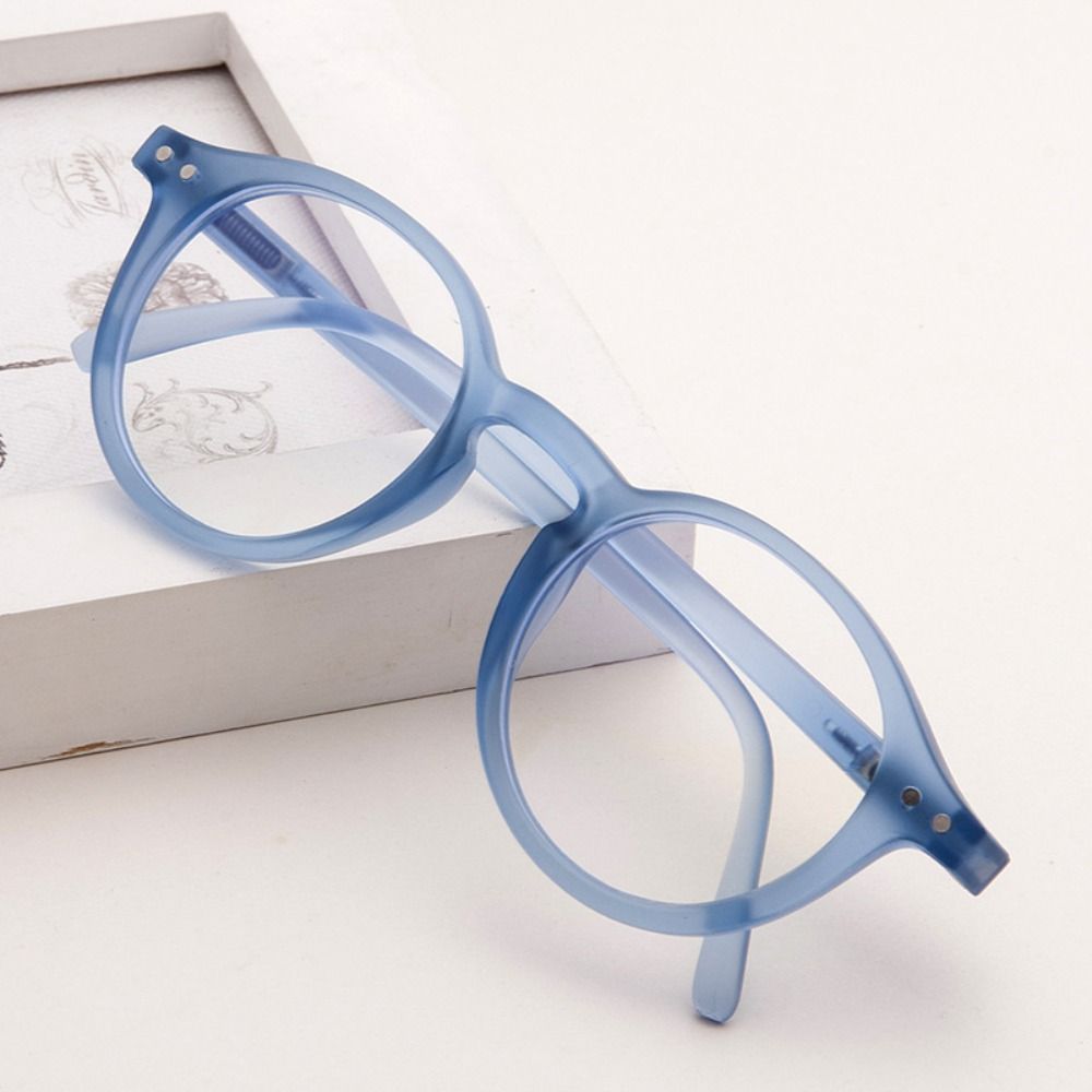 New Fashion Anti-blue Light Glasses Kids Round Frame Computer Glasses Vintage Boys Girls Protection Eyeglasses
