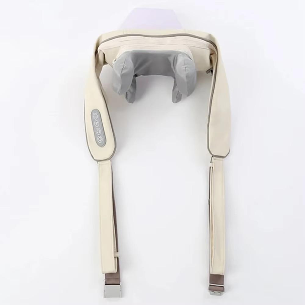 

Ym-k18 Трапециевидный шейный массажер и зажимной интегрированный массажер для плеч и шеи Массажер для шеи бежевый