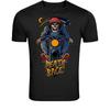 Death Race Skeleton Biker T-Shirt - Grim Reaper Motorcycle