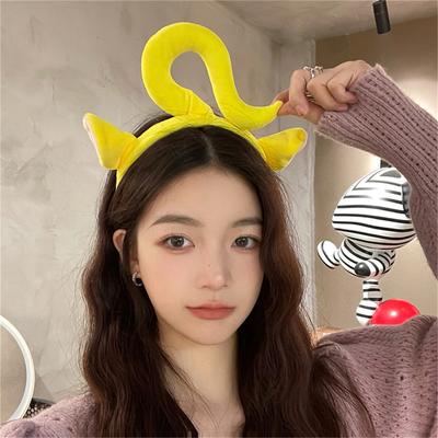 1Pcs Teletubbies Headband Anime Cartoon Hairband Cute Hairpin Hair Accessories