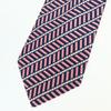 Used Dunhill tie silk pink Navy business