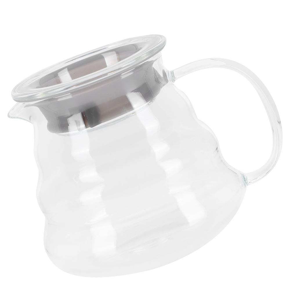 Glass Coffee Server Professional Glass Coffee Carafe Coffee Pot for Bar Kitchen Counter300ml