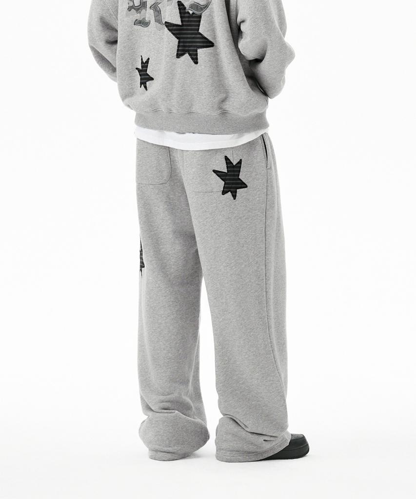 MAHAGRID Pray Applique Sweat Pant Gray(Mg2Ffmpa05A)