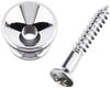 GOTOH Strap Fender Set of Chrome Pins, Type, 2, (PEP-B2C) EP-B2C
