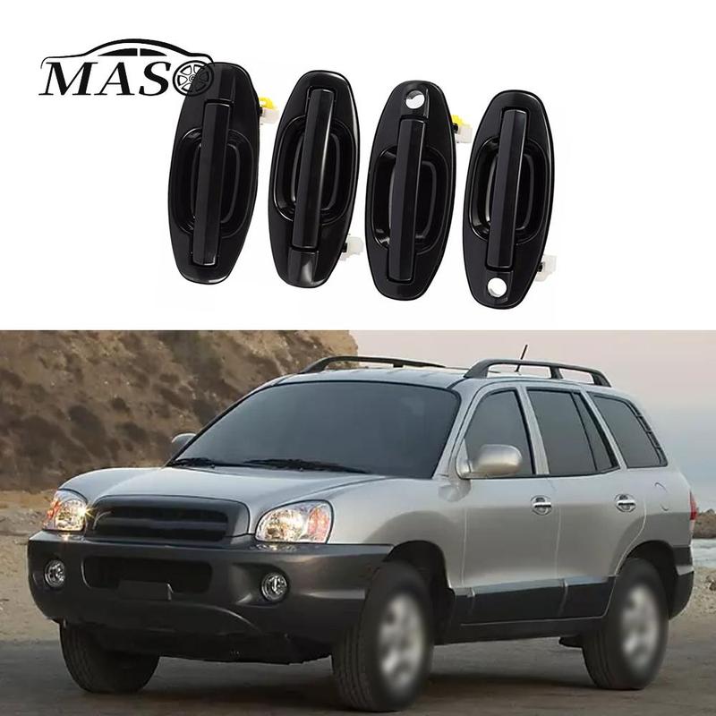 

4pcs Outside Exterior Door Handle for Hyundai Santa Fe 2001 2002 2003 2004 2005 2006 8265026000 8266026000