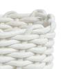 Cotton Rope Storage Basket Hand Knitting Nordic Style Desktop Storage Organizer for Key Snacks Underwear