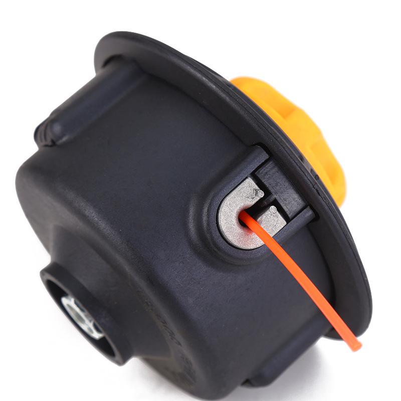 Petrol Mower Trimmer Head M10x1.25 for FUXTEC Strimmer Bump Feed Line Spool Lawn Mower Brush Cutter Garden Power Tool Accessorie