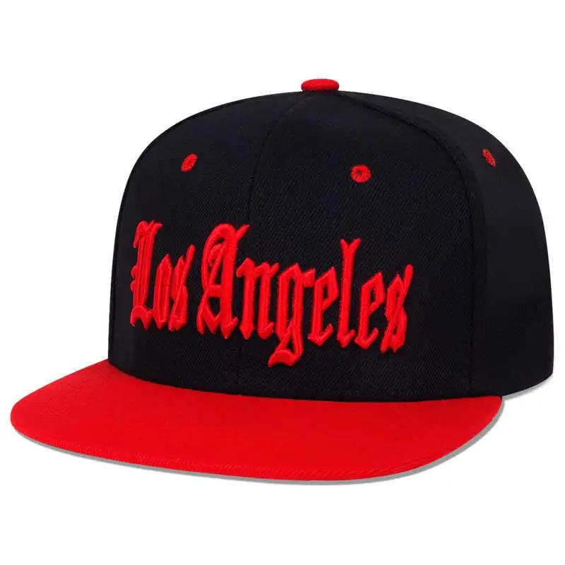 Unisex Los Angeles Embroidery Hip-hop Hats Spring And Autumn Outdoor Adjustable Sports Casual Baseball Caps Sunscreen Hat