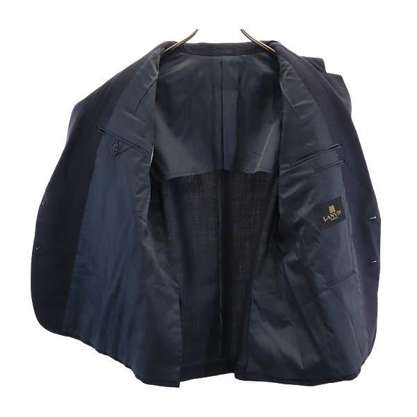 Lanvin Mohair Blend Tailored Jacket ST46-54 Navy Men's Used