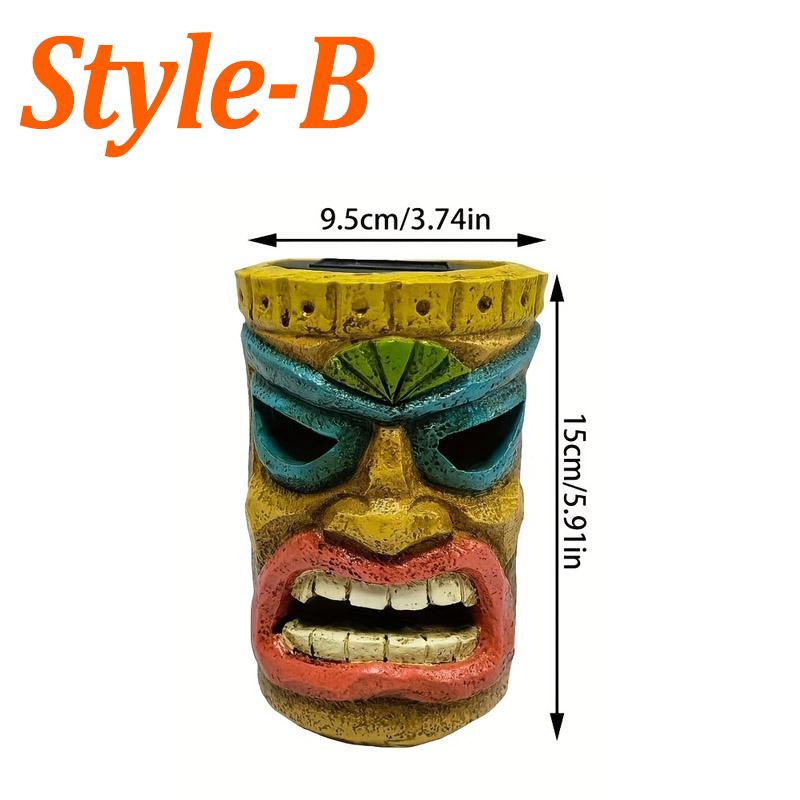 

Солнечные светильники, наружные, гавайские, тропические, в стиле тики, тотемные, этнические, племенные, декоративные светильники, светильники для статуй, светильники для газонов, садовые светильники