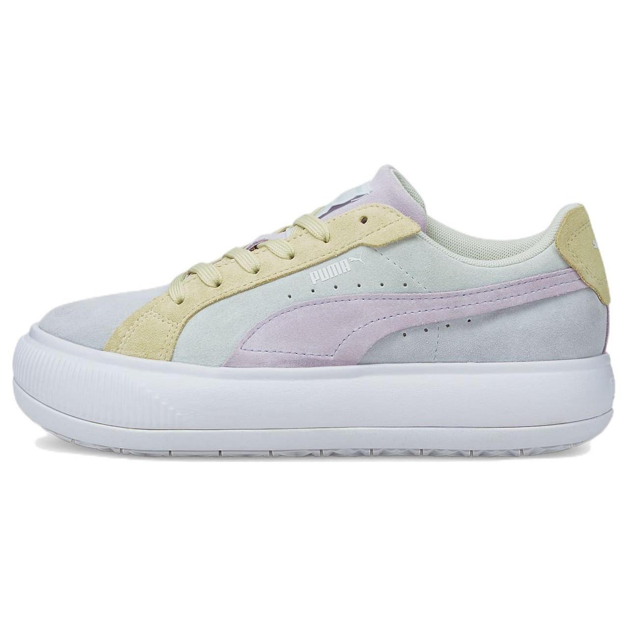 (WMNS) PUMA Suede Mayu Raw Ice Flow White Women s 383114-01 EU 35.5