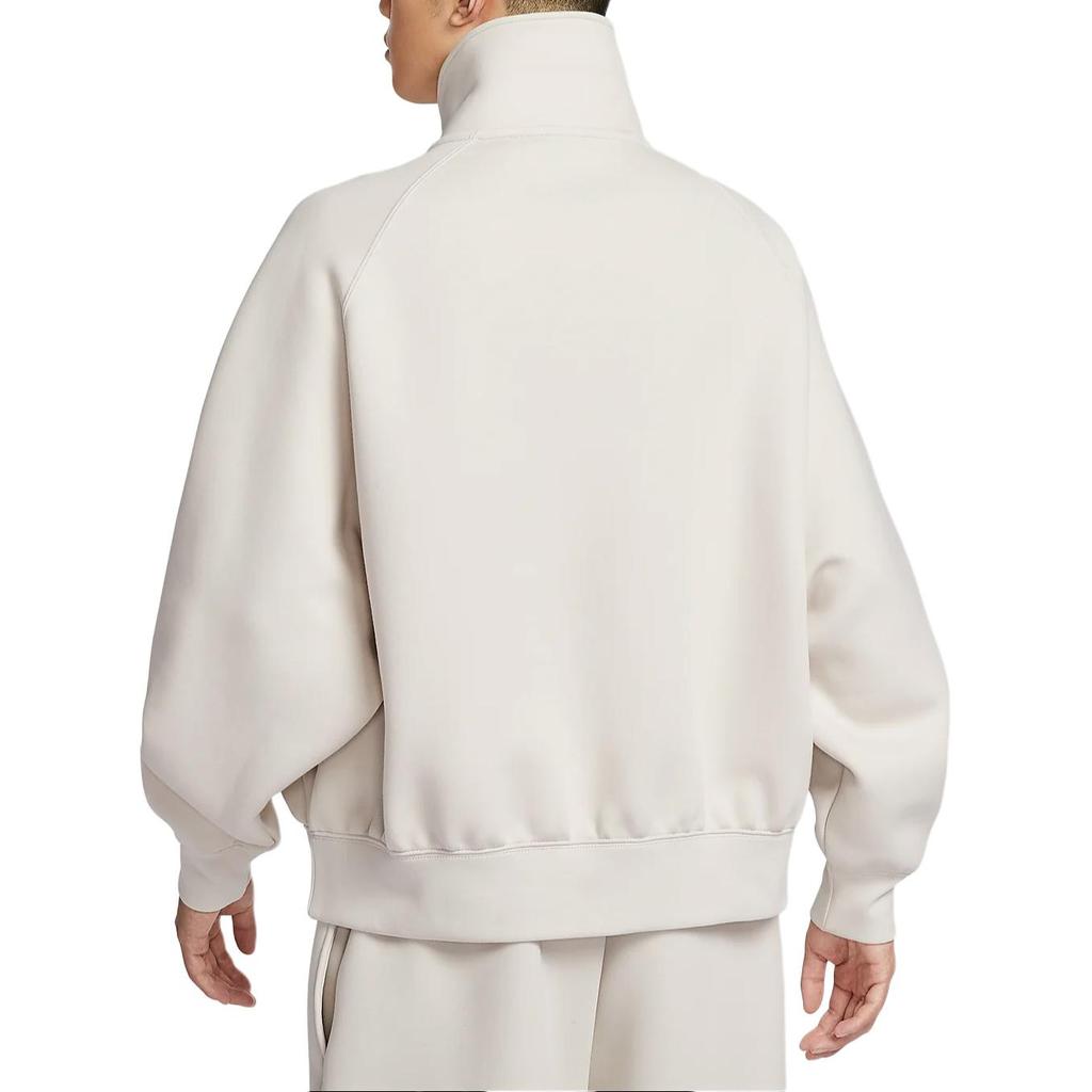 New Nike TECH Futura Sweatshirt Men's Light Earth Brown/Light Earth Brown FZ7569-104