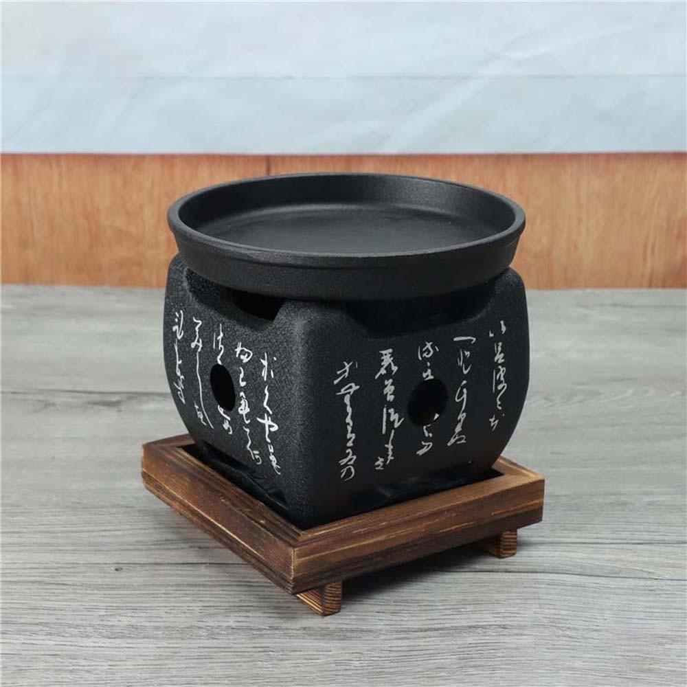 Aluminium Zink Zinklegierung Holzkohleofen Japanischer Stil Barbecue Grill Tragbarer Holzkohlegrill Outdoor