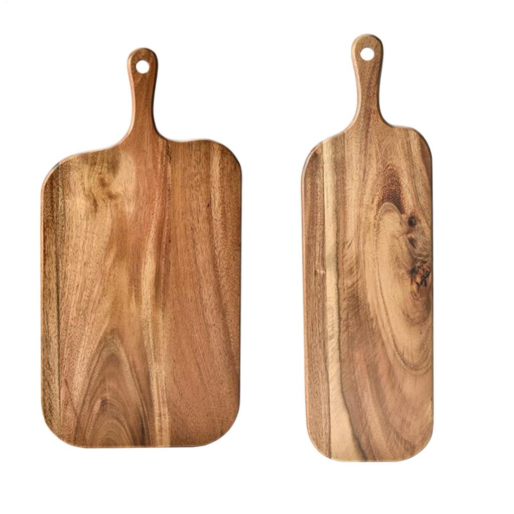 Küchen-Schneidebrett Schneidebrett mit Griff Doppelseitige Servierplatten für Käse Gewerbliches Restaurant Wohnmobil Outdoor-Camping