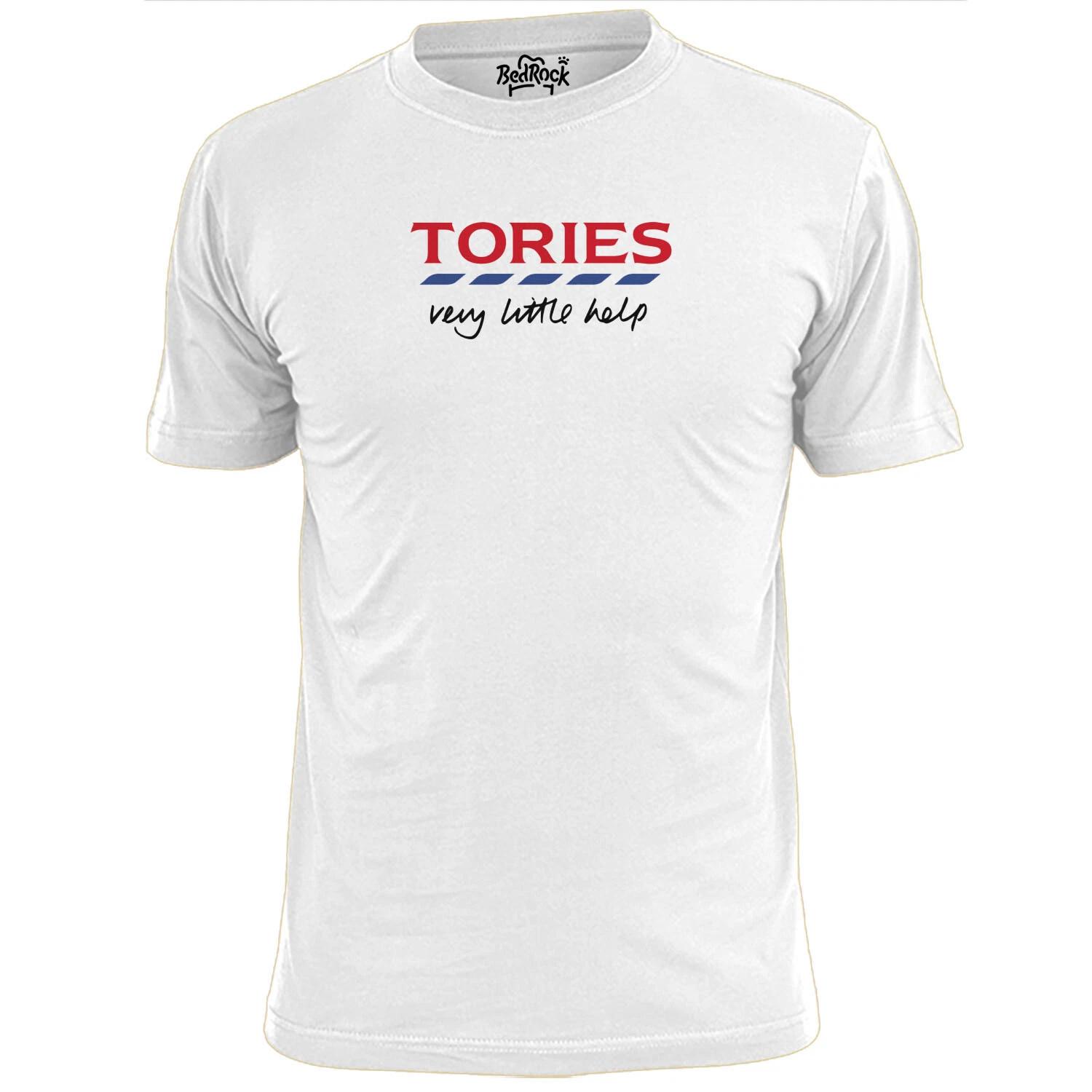 

Mens Tories Very Little Help Funny T shirt Labour Party Anti Tory Politics 2XL