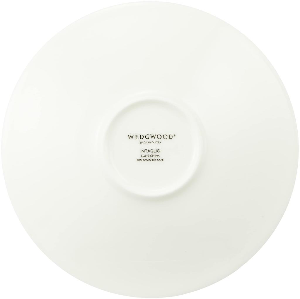 Wedgwood Intaglio Theekopje Bruiloft 1052874 [Officieel Geïmporteerd] & Schotel, Cadeau,