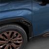 Car Side Wing Air Flow Intake Cover Side Fender Trim Frame For Subaru Forester 2025 Glossy Black