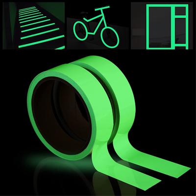 Wasserdichtes Nachleuchtendes Klebeband PVC Fluoreszierender Nachtsichtaufkleber zur Markierung von Treppen, Wegen, Lichtschaltern, Dekoration, Party