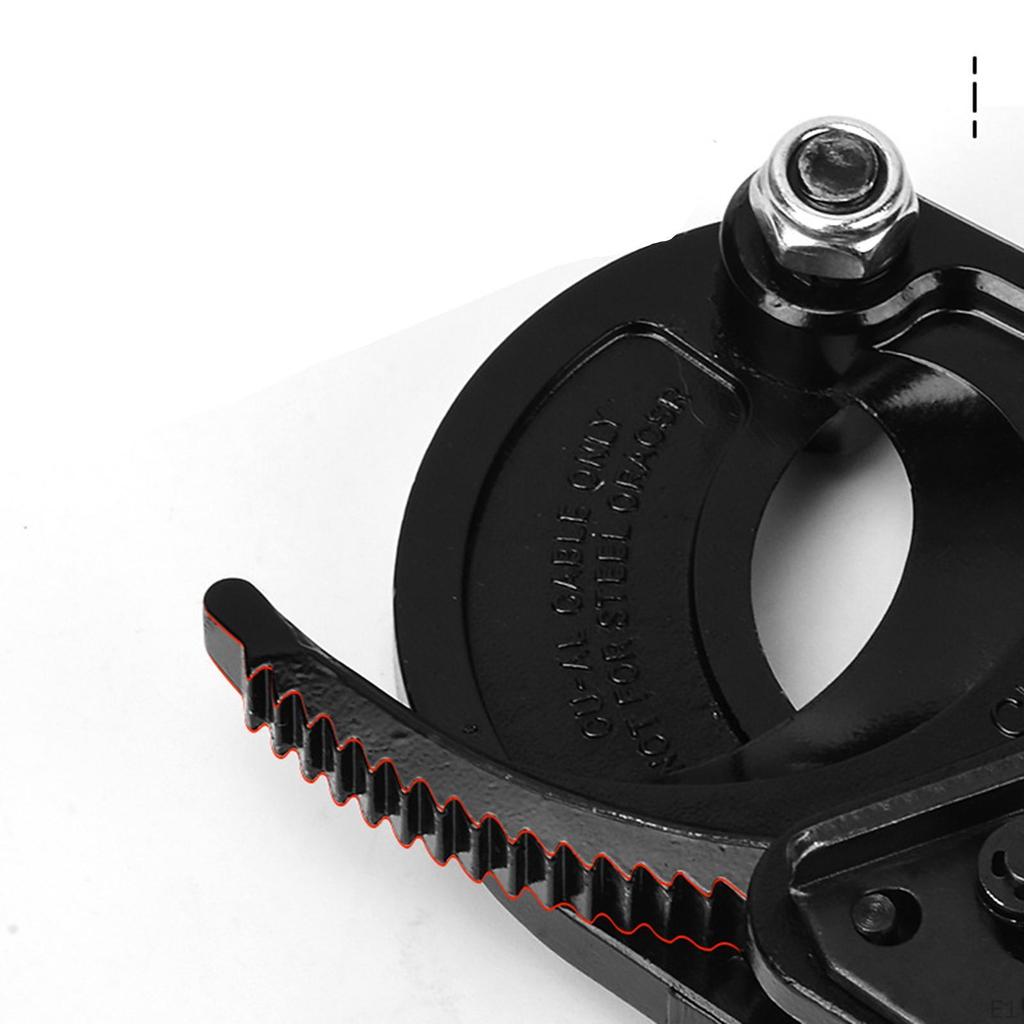 Ratchet Cable Cutter Wire Stripper Non Slip Handle Hardware Tool Scissor