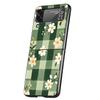 Handyhülle für Samsung Galaxy Z Flip 3 4 5 6 7 Faltbar Für Samsung Z Flip4 Flip5 PC Hartschalenhülle Stilvolles Design mit Blumenmuster