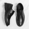 Shoes Autumn and Winter New Casual Shoes Black Business Small Leather Shoes Waterproof Martin Boots Low-top Shoes