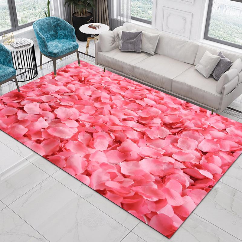 Living Room Carpet Nordic Ethnic Style Home Decoration Coffee Tables Large Area Plush Mat Bedroom Vintage Rug