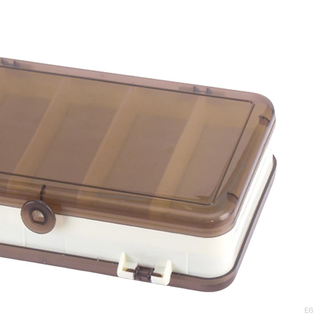 Compact Fishing Tackle Box for Freshwater and Saltwater Anglers
