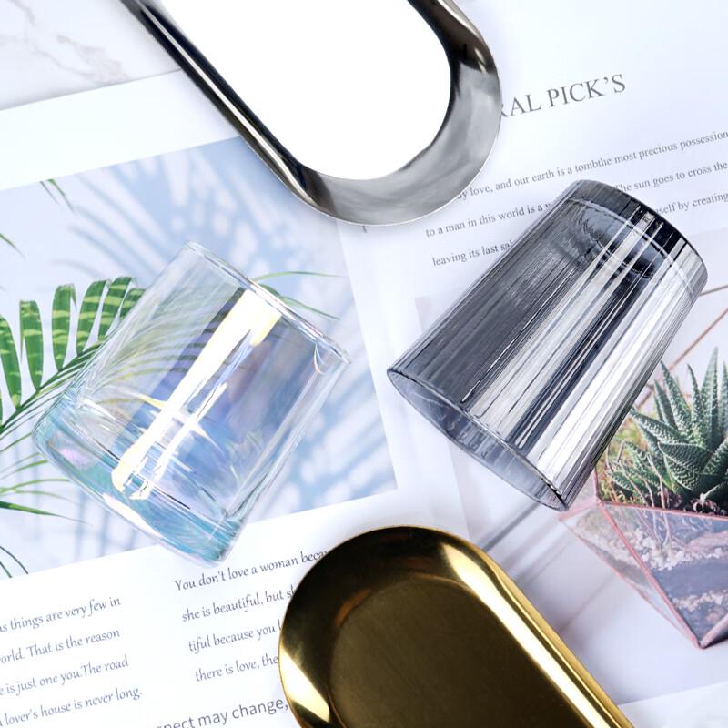 Nordic Transparent Square Mouthwash Cup