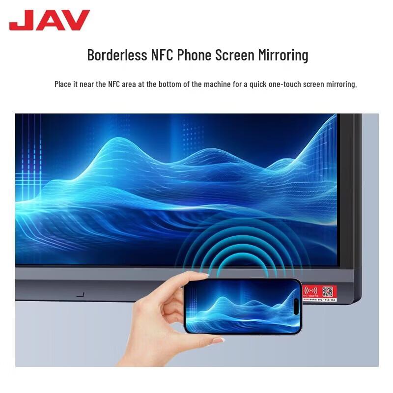 JAV 85-inch AI Interactive Conference Flat Panel (CN version)