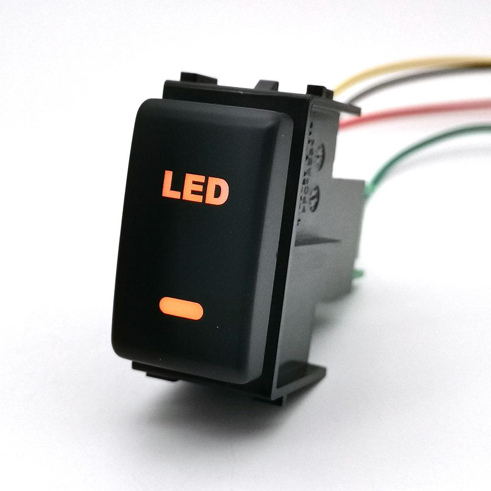 Nissan Patrol Y62 (08-15) LED Fog Light Power Radar Button with Wires