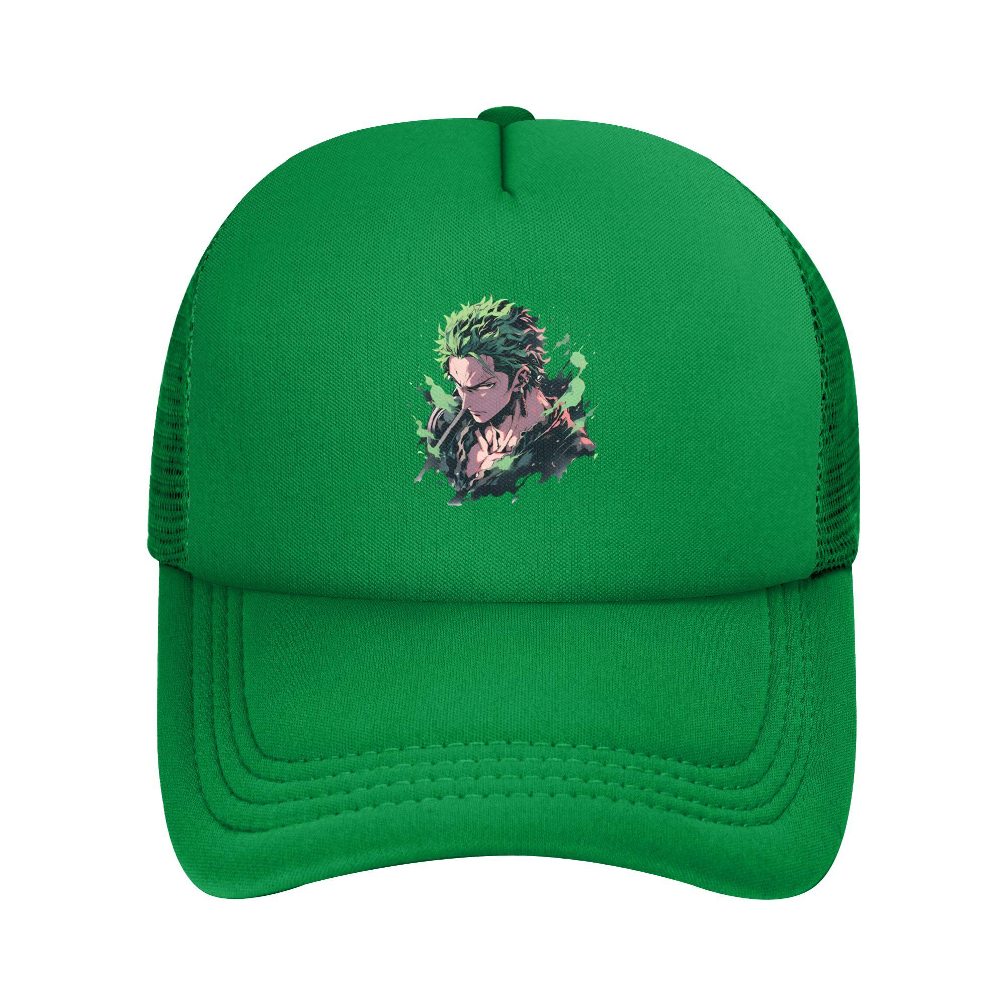 Cute Kuffy Trucker Hats Unisex Outdoor onepieces Mesh Baseball Cap Summer Breathable Sports Cap One Size