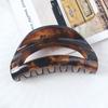 Hollow Shark Clip Fashion Matte Clip Hair Accessories High-end Headdress Korean Version Back Head Disc Hair Grab Clip
