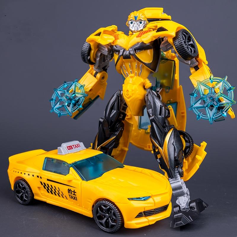 19cm Transformation Robot Toys Car Plastic Anime Movie Action Figure Series Children Birthday Gift JINJIANG JJ716 Poseable Articulated Scale Detailed