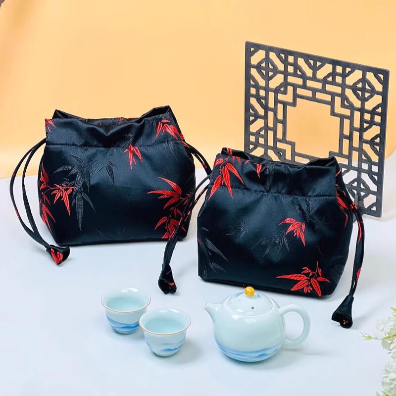 Portable Teaware Storage Bag