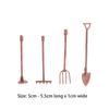 Pitchfork Furniture Little Crafts  Micro Landscape Farming Tools Dollhouse Miniature Figurines Fairy Garden Accessories